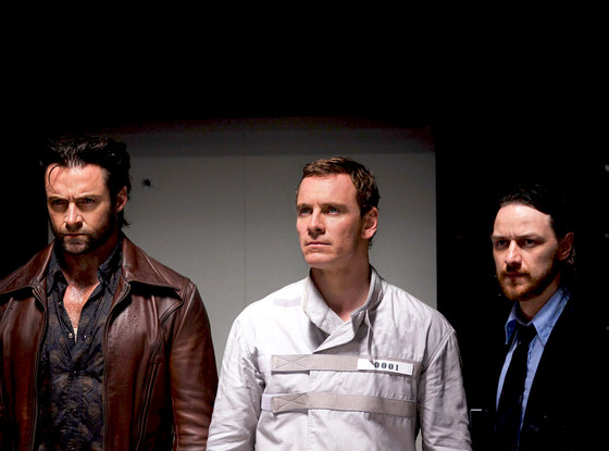 James McAvoy, Michael Fassbender, Hugh Jackman, X-Men: Days of Future Past James McAvoy, Michael Fassbender, Hugh Jackman, X-Men: Days of Future Past